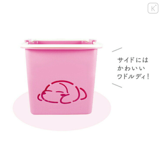 Japan Kirby Basket - Kirby & Waddle Dee / Pink - 2