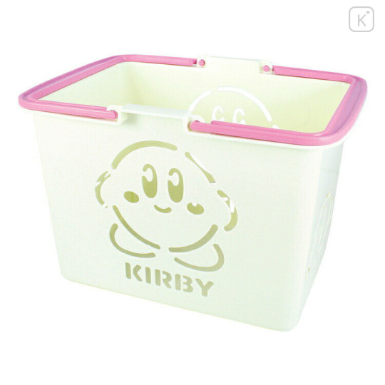 Japan Kirby Basket - Kirby & Waddle Dee / White - 1