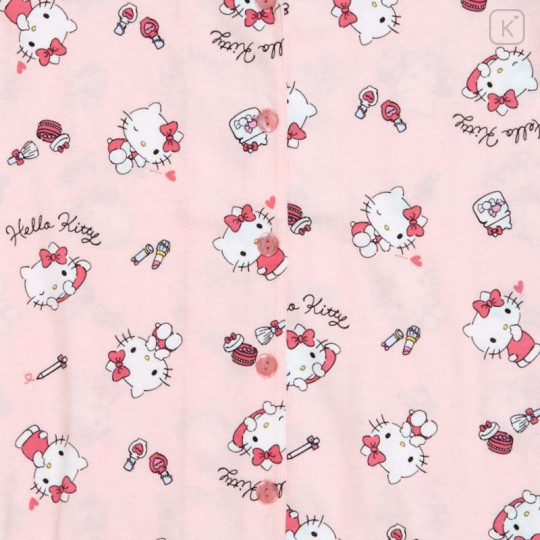 Japan Sanrio Short Sleeve Shirt Pajamas (M) - Hello Kitty - 4