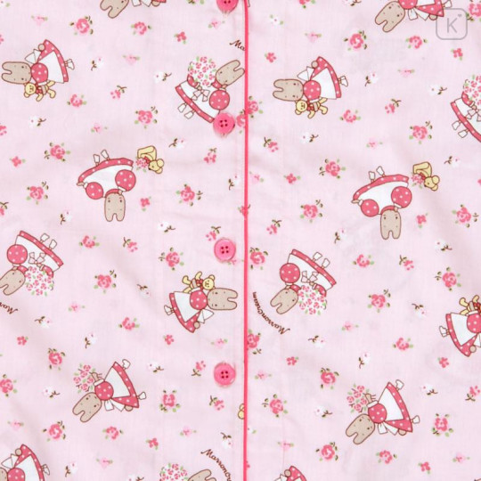 Japan Sanrio Short Sleeve Shirt Pajamas (M) - Marron Cream - 4