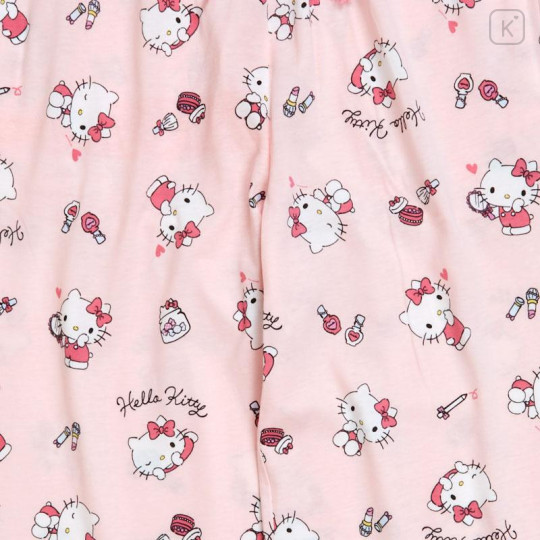 Japan Sanrio Short Sleeve Setup Shirt Pajamas (L) - Hello Kitty - 5