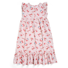 Japan Sanrio Room Dress - Hello Kitty / Apricot