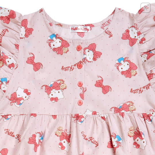 Japan Sanrio Room Dress - Hello Kitty / Apricot - 2