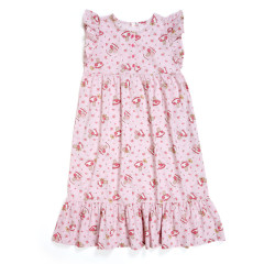 Japan Sanrio Room Dress - Marron Cream / Pink