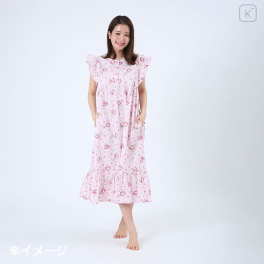 Japan Sanrio Room Dress - Marron Cream / Pink - 3