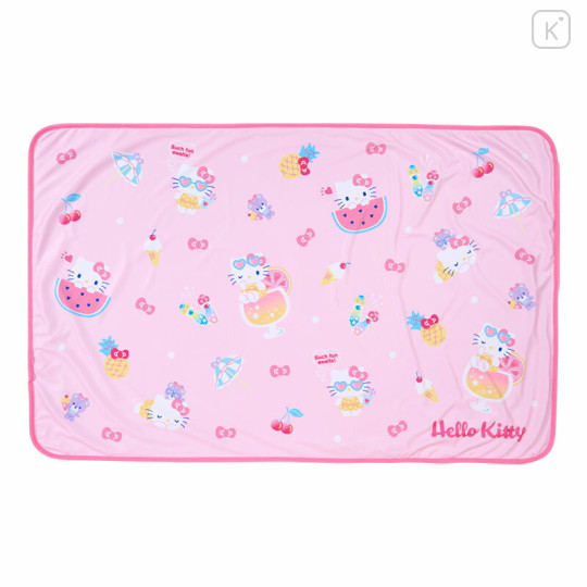 Japan Sanrio Original Cool Touch Blanket - Hello Kitty - 1