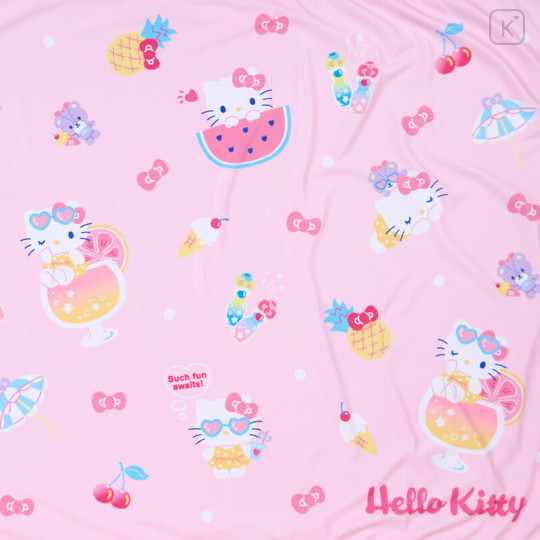 Japan Sanrio Original Cool Touch Blanket - Hello Kitty - 3