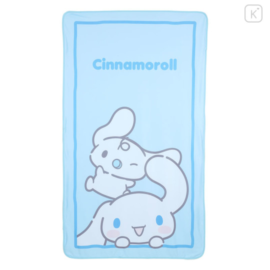 Japan Sanrio Original Cool Touch Nap Blanket - Cinnamoroll - 1