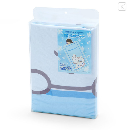 Japan Sanrio Original Cool Touch Nap Blanket - Cinnamoroll - 3