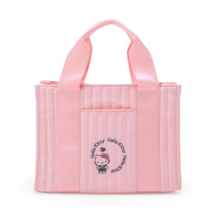 Japan Sanrio Original Quilted Tote Bag (S) - Hello Kitty