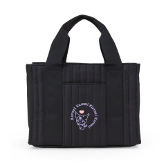 Japan Sanrio Original Quilted Tote Bag (S) - Kuromi