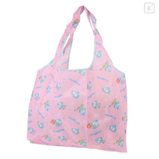 Japan Sanrio Eco Shopping Bag (L) - Hangyodon / Light Pink - 1