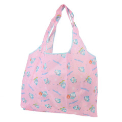 Japan Sanrio Eco Shopping Bag (L) - Hangyodon / Light Pink