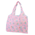 Japan Sanrio Eco Shopping Bag (L) - Hangyodon / Light Pink - 1