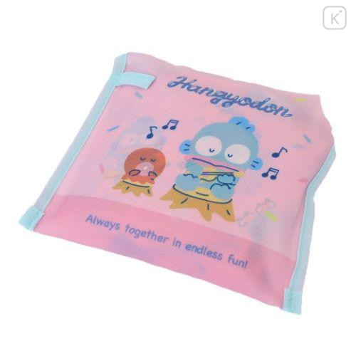 Japan Sanrio Eco Shopping Bag (L) - Hangyodon / Light Pink - 4