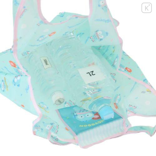 Japan Sanrio Eco Shopping Bag (L) - Hangyodon / Light Pink - 5