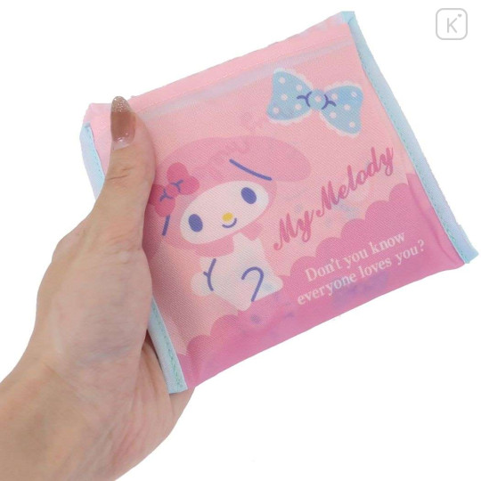 Japan Sanrio Eco Shopping Bag (L) - My Melody / Light Pink - 3