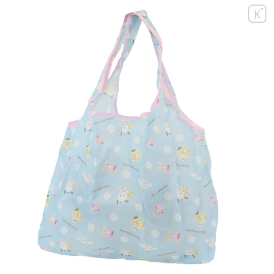 Japan Sanrio Eco Shopping Bag (L) - Characters / Daisy Light Blue - 1