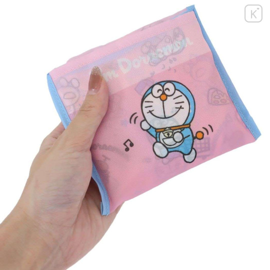Japan Doraemon Eco Shopping Bag (L) - Pink - 3