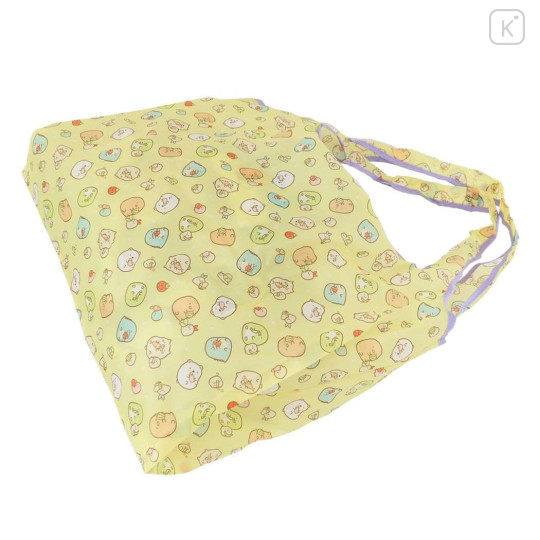 Japan San-X Eco Shopping Bag (L) - Sumikko Gurashi / Light Yellow - 2