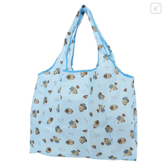 Japan Minions Eco Shopping Bag (L) - Bob & Bear Tim / Light Blue - 1