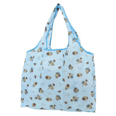 Japan Minions Eco Shopping Bag (L) - Bob & Bear Tim / Light Blue