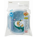 Japan Mofusand Bento Lunch Box 360ml - Cat : Shark Nyan - 4