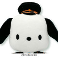 Japan Sanrio Stuffed Toy with Train Box - Pochacco / Charaful Liner Train Captain - 4