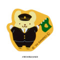 Japan Sanrio Flake Seal Sticker - Charaful Liner Train Captain - 6