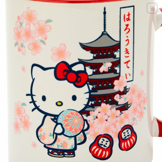 Japan Sanrio Mug - Hello Kitty / Kimono - 2