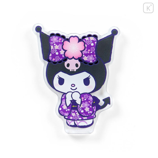 Japan Sanrio Magnet - Kuromi / Kimono - 1