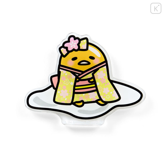 Japan Sanrio Magnet - Gudetama / Kimono - 1