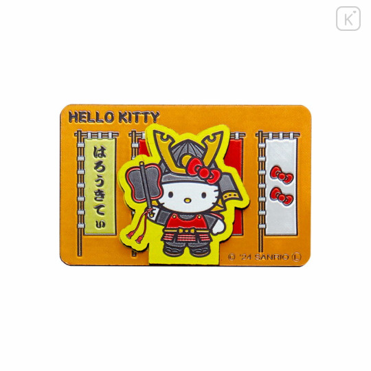 Japan Sanrio Wooden Magnet - Hello Kitty / Helmet - 1