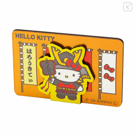 Japan Sanrio Wooden Magnet - Hello Kitty / Helmet - 2