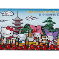 Japan Sanrio Wooden Magnet - Hello Kitty / Japanese Painting - 4