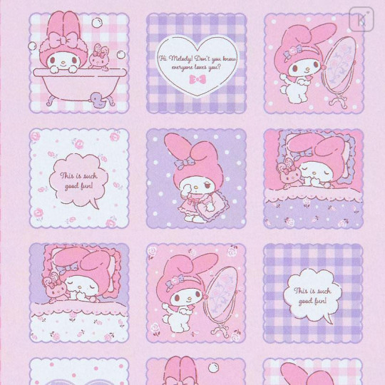 Japan Sanrio A6 Ring Notebook - My Melody - 4