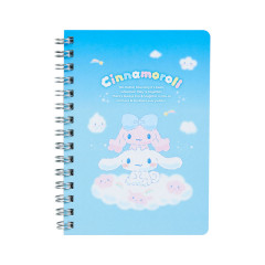 Japan Sanrio A6 Ring Notebook - Cinnamoroll