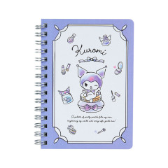 Japan Sanrio A6 Ring Notebook - Kuromi