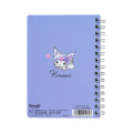 Japan Sanrio A6 Ring Notebook - Kuromi - 2