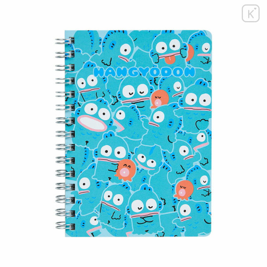 Japan Sanrio A6 Ring Notebook - Hangyodon - 1