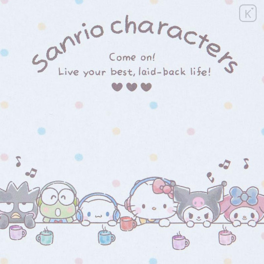 Japan Sanrio A6 Ring Notebook - Sanrio Characters - 4