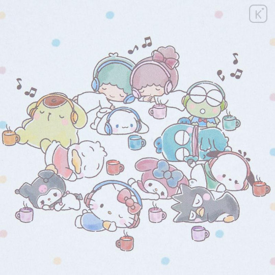 Japan Sanrio A6 Ring Notebook - Sanrio Characters - 5