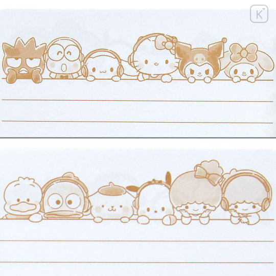 Japan Sanrio A6 Ring Notebook - Sanrio Characters - 6