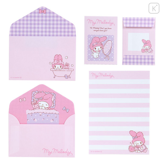 Japan Sanrio Mini Letter Set - My Melody 2024 Home - 2