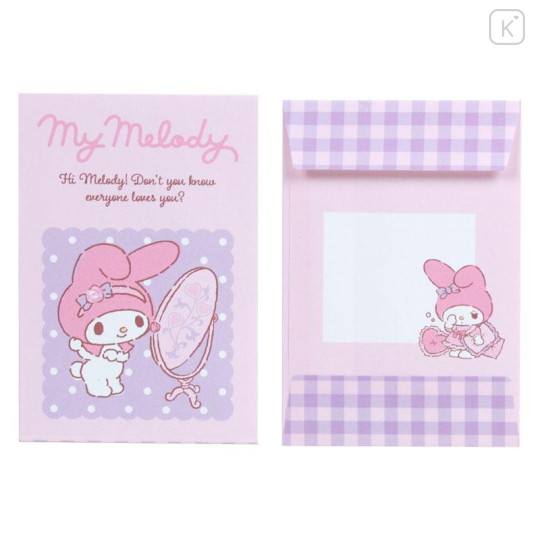 Japan Sanrio Mini Letter Set - My Melody 2024 Home - 5