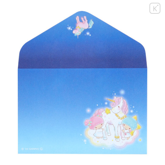 Japan Sanrio Mini Letter Set - Little Twin Stars 2024 Unicorn - 3