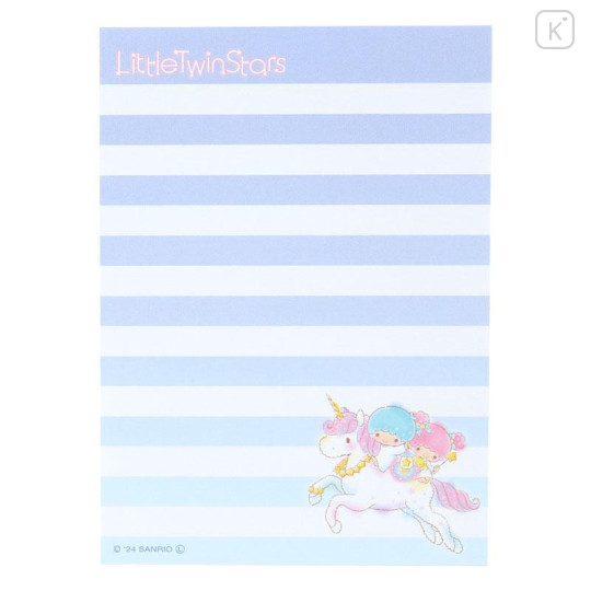 Japan Sanrio Mini Letter Set - Little Twin Stars 2024 Unicorn - 6