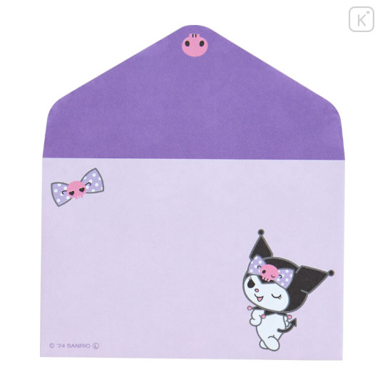 Japan Sanrio Mini Letter Set - Kuromi 2024 - 3