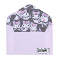 Japan Sanrio Mini Letter Set - Kuromi 2024 - 4