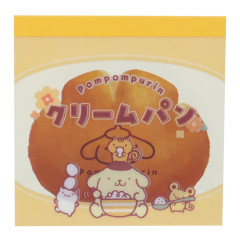 Japan Sanrio Memo Pad - Pompompurin / Bread